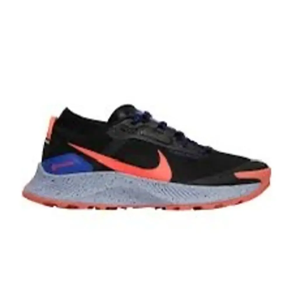 Nike Pegasus Trail 3 GTX Black Flash Crimson 6.5 Gorpcore Hiking Running Outdoor - Picture 2 of 8